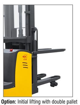 fixed forks Full electric stacker