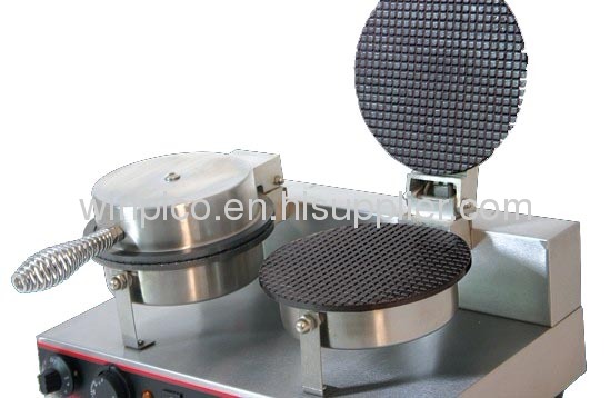 Commerical Double Waffle Cone Machine 