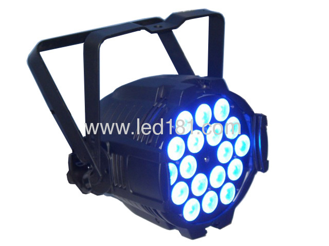 18*9w led par multi color lamps