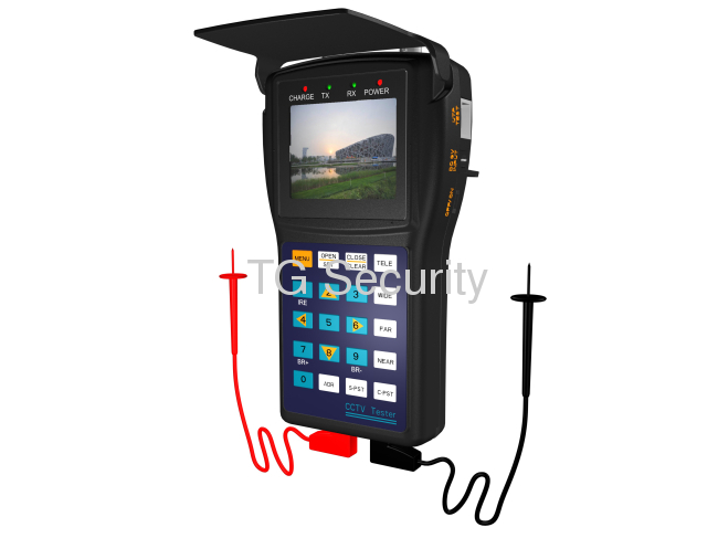 TG 8 function Multi-meter CCTV Tester with number buttons