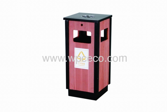 Eco-Friendly Outdoor Wpc Dustbin