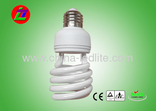 High PowerE27 B22 25W half spiral energy saving bulb