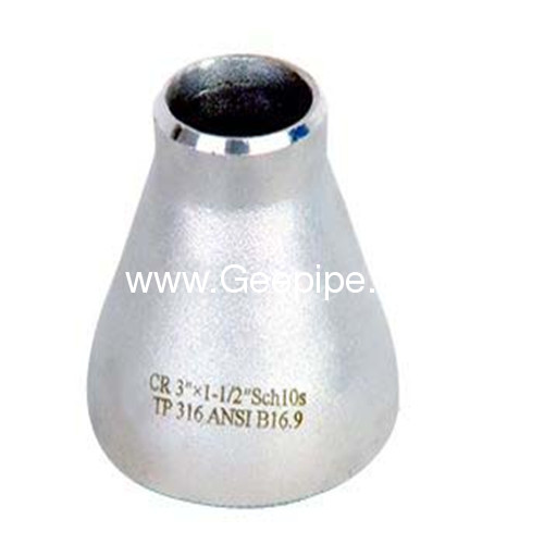 DIN stainless steel butt welded seamless concentric reducer