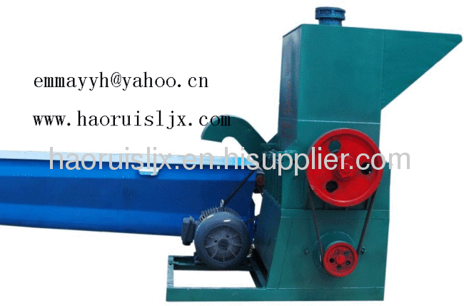 waste PET recycling machine shredder