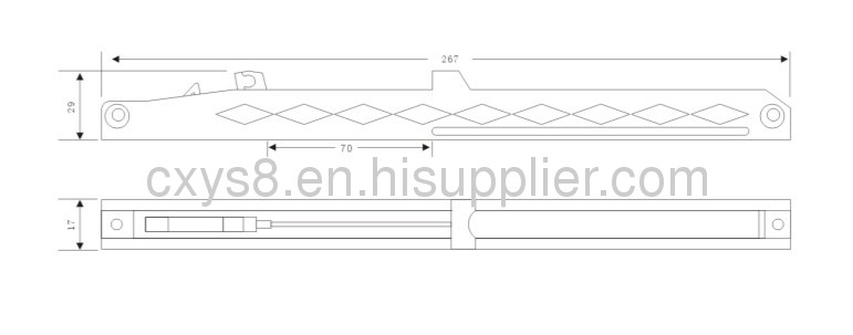 Multipurpose sliding door closing buffer device YDP-0566