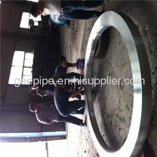 DIN2576DN 200 carbon steel forged flat face flange