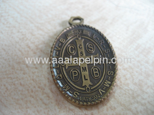 Customized Design Badge Coin Medallion Keychain