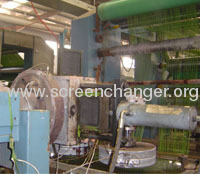 widely used plate type screen changer