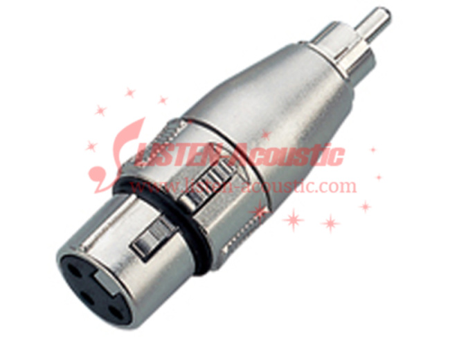 3PIN female XLR connectors 3.5mm Jack Converter