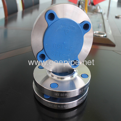 DIN standard stainless steel forgedplate flange 