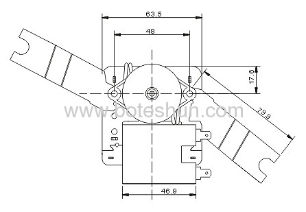 Shaded Pole Motor 20009075A