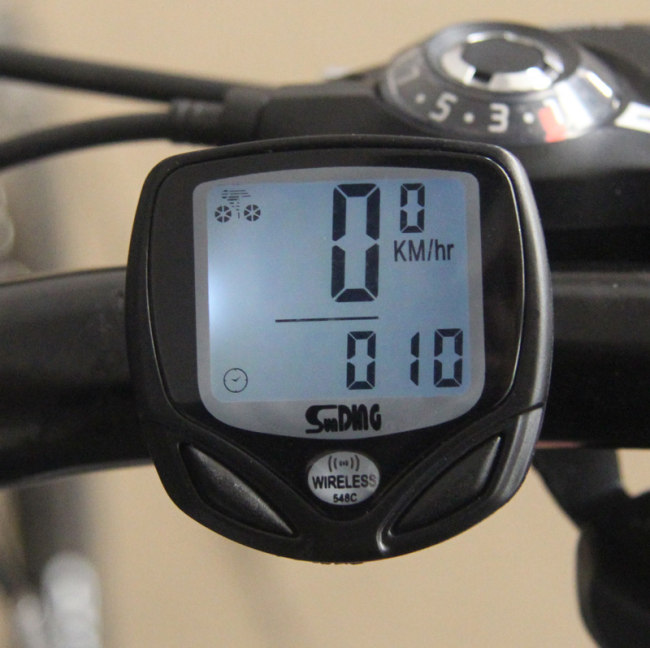 SD-546C Wired muti-function bike & bicycle computer speedometer 
