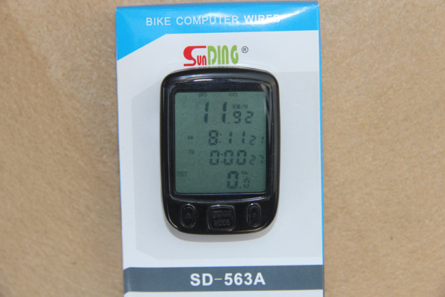 SD-563 Wired muti-function bike & bicycle computer speedometer
