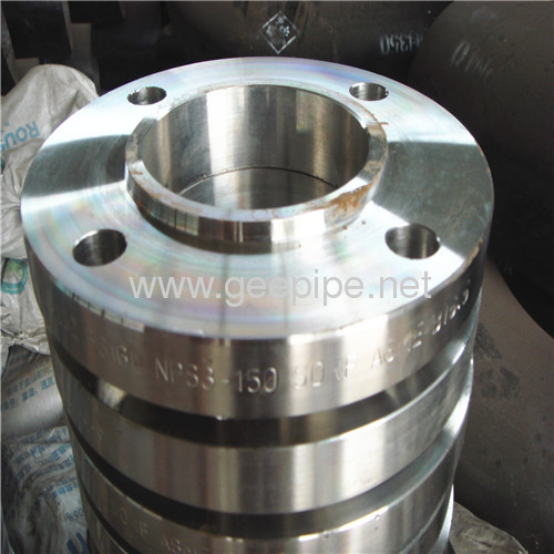 DIN standard alloy steel forged slip-on flange 