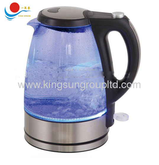 electric kettle with glass 1.7L with CE