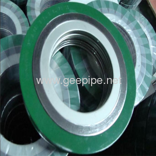 china stainless steel spiral wound gasket for pipe and flange