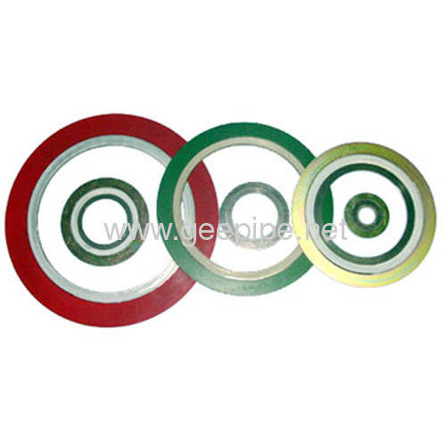 china stainless steel spiral wound gasket for pipe and flange