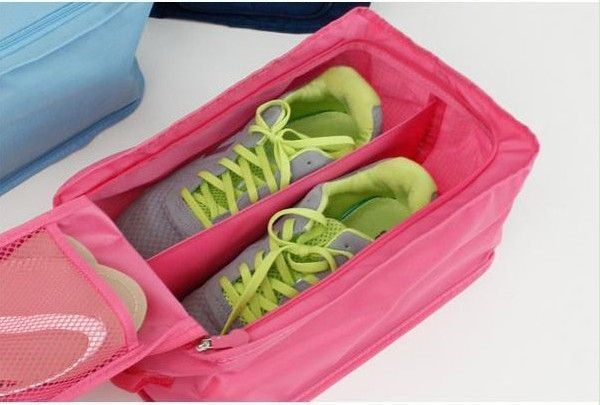 New Portable Shoe Bag Cube Organize For Luggager Suitcase Travel Bag 