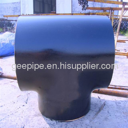seamless carbon steel pipe tee black malleable iron pipe fitting
