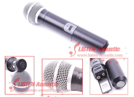 Professional Single Channel UHF Wireless Microphone PG188-PG58