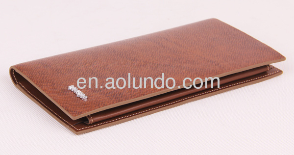 New arrival stylish wallet europe mens genuine leather wallet wholesale