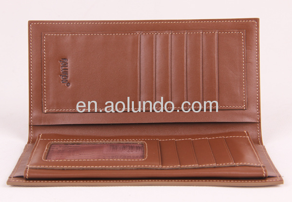 New arrival stylish wallet europe mens genuine leather wallet wholesale