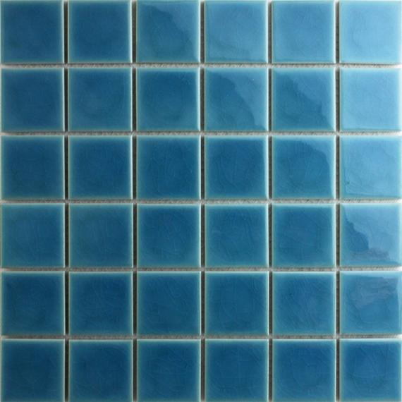 Ocean blue color mosaics 300x300mm