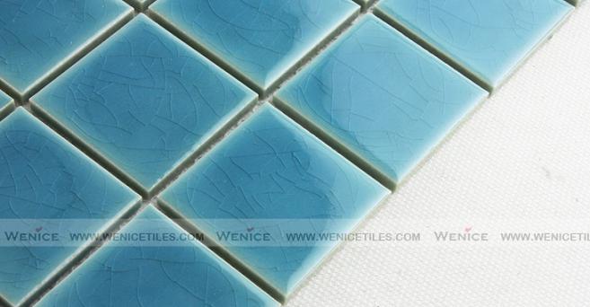 Ocean blue color mosaics 300x300mm