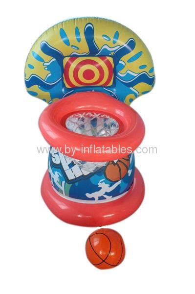 PVC inflatable toy for playing basketball