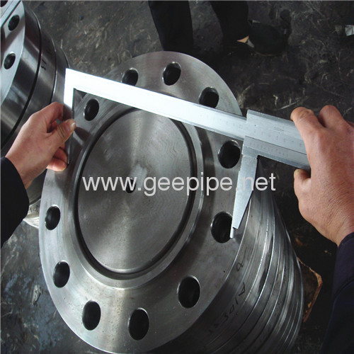 ANSIstandard forged stainless steel blind flange