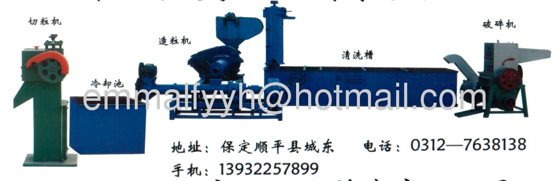 plastic extruder for recycle plastic