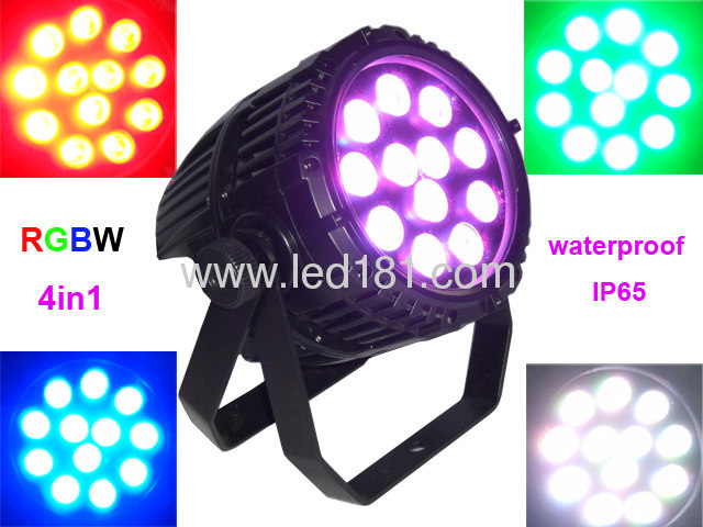 10w 12 pcs stage lightwaterproofRGBW led par