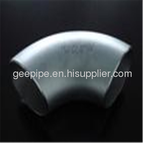 ASME BW butt weld pipe fitting LR 45D elbow