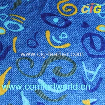 Car Fabric with printing design 