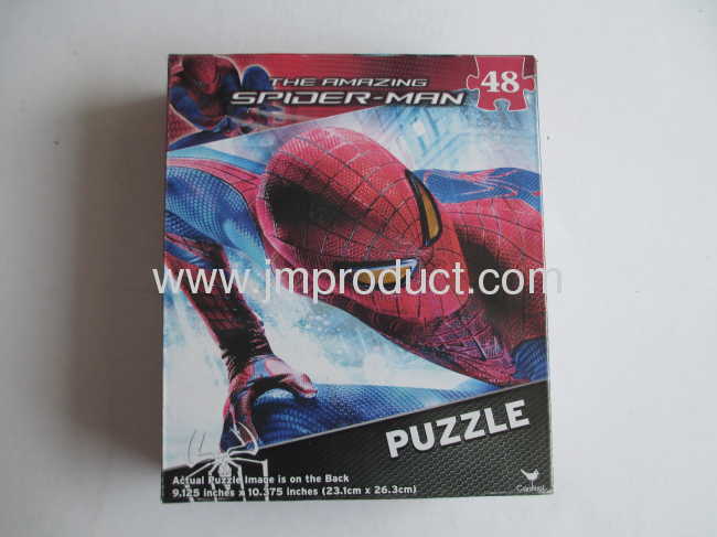 48 piece puzzle in corrugated box