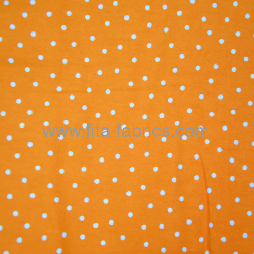 100% cotton printed flannel fabric