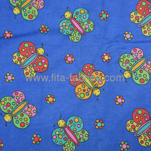 Printed and Dyed Cotton Flannel 