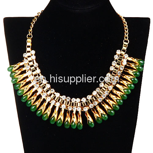 Designer Fashoin Accessories Gold Plated Necklace Bijouterie Wholesale