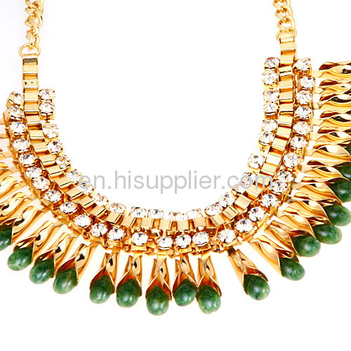 Designer Fashoin Accessories Gold Plated Necklace Bijouterie Wholesale