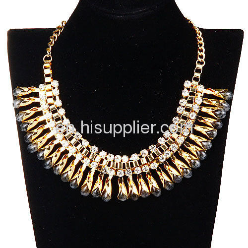 Designer Fashoin Accessories Gold Plated Necklace Bijouterie Wholesale