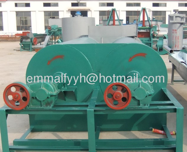 strong scrubbing washing machine for waste plastic flakes