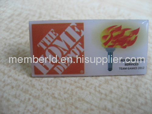 Soft Enamel lapel pin / Drops of glue badges