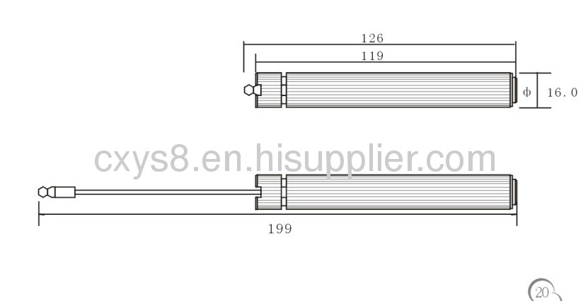 Multifunctional air piston YDP-P561