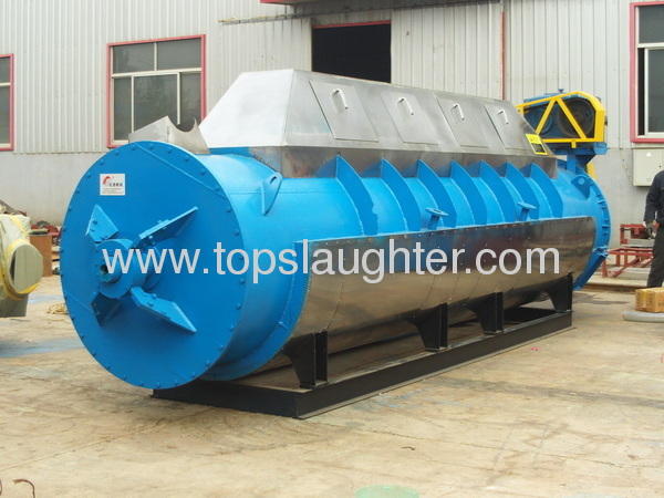 Feather recycling machine Steam dryer