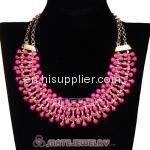 Fashion Women Accessories Bubble Statement Chunky Chain Necklace Vners