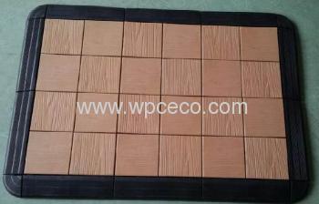 Renewable Wood plastic composite DIY Decking