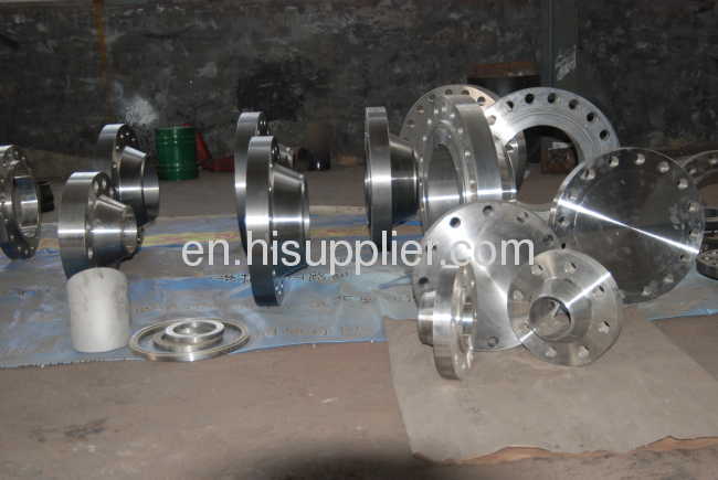 ASME B 16.5 forged alloy steel threaded flange