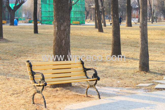 Eco-friendly Wpc Garden Sitting Bench