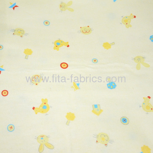 Printed and Dyed Cotton Flannel