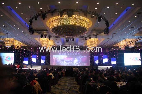 Led 6*4m RGB star curtain for wedding